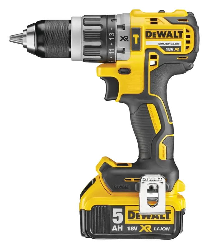Perceuse-visseuse à percussion DeWalt DCD796P2 XR 18V Brushless (2 batteries 5,0 Ah, TSTAK)