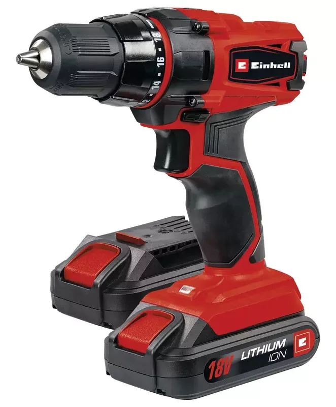 Perceuse-visseuse sans fil Einhell TC-CD 18-2 Li (2 batteries)