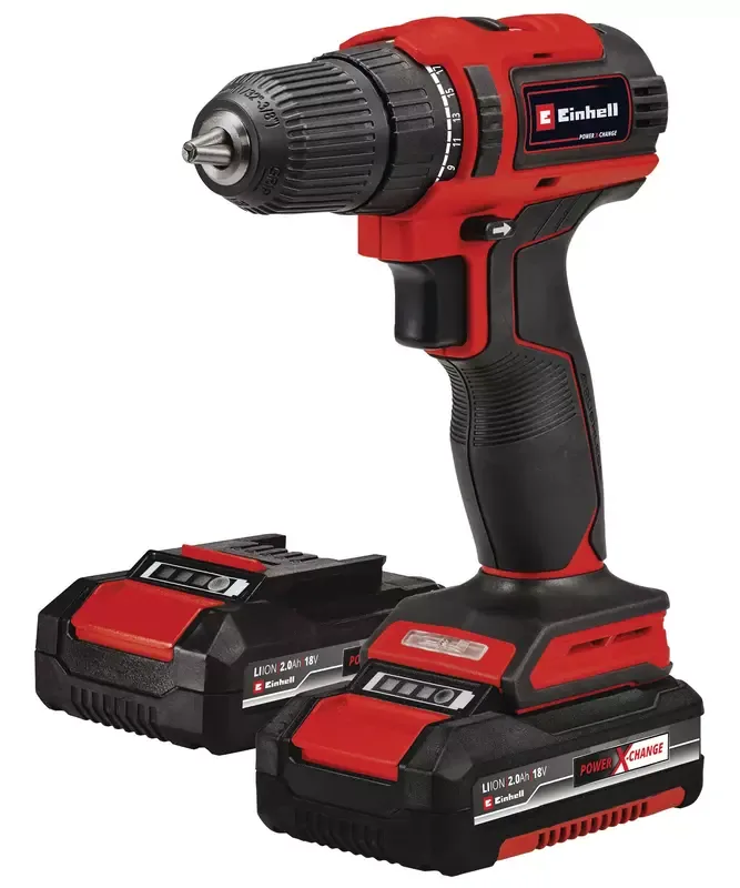 Perceuse-visseuse sans fil Einhell TE-CD 18/40 Li BL Power X-Change (2 batteries 2,0 Ah)