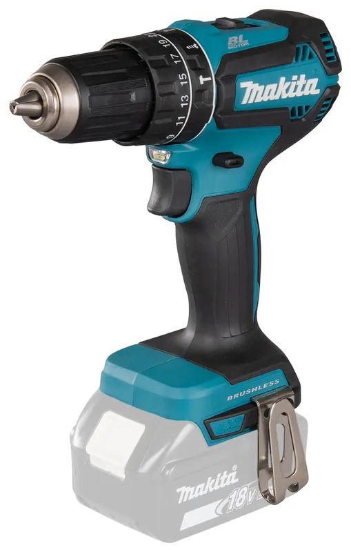 Perceuse-visseuse à percussion sans fil Makita DHP485Z 18V LXT Brushless (machine nue)