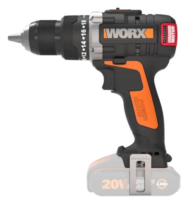 Perceuse-visseuse sans fil Worx WX175.9 20V Brushless (machine nue)